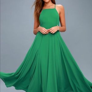 Green Maxi Dress